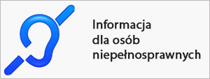 Informacja dla osób niepełnosprawnych