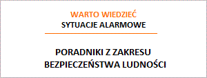 Poradniki z zakresu bezpieczeństwa ludności - link otwiera się w nowym oknie