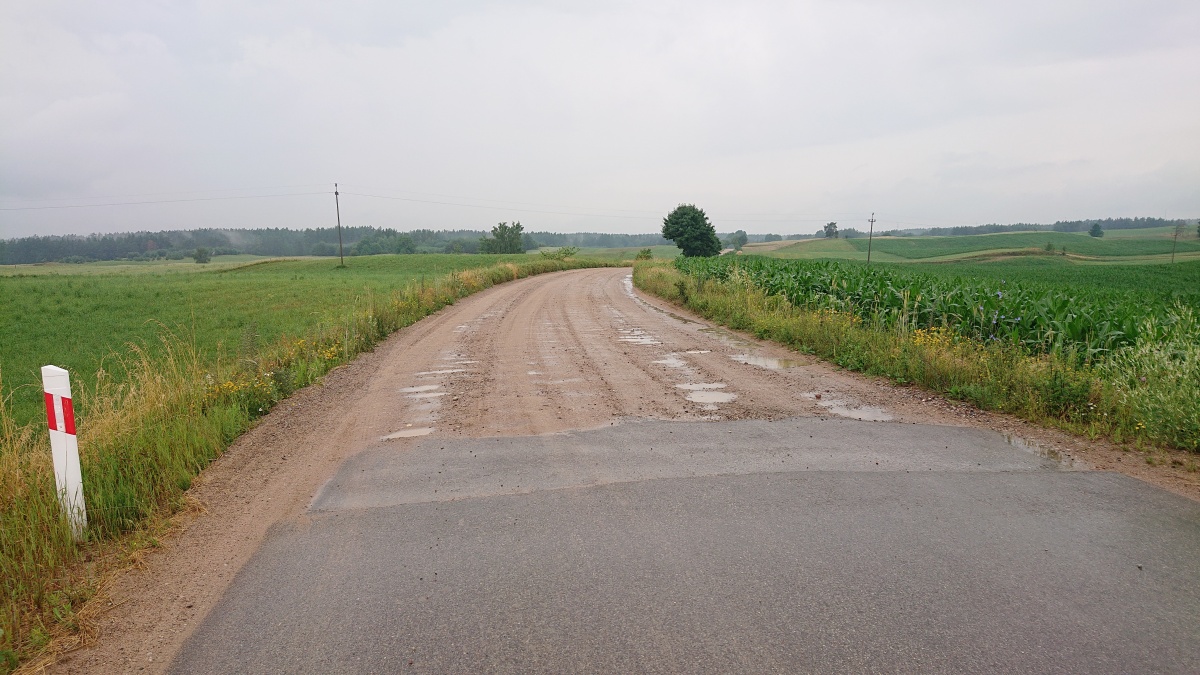 Przebudowa drogi nr 1157B Krasnopol - Gremzdel - Jegliniec – Wiatrołuża - Kliknięcie spowoduje wyświetlenie powiększenia zdjęcia