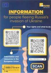 Materiały informacyjne dla uchodźców z Ukrainy
