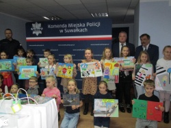 Wyniki regionalnego konkursu plastycznego "Bezpieczna droga do szkoły"