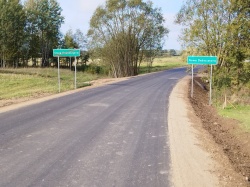 Zakończona inwestycja drogowa pn. Przebudowa odcinka drogi powiatowej nr 1111B Filipów - Olszanka - Chachłuszki - Stara Chmielówka